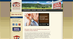 Desktop Screenshot of crshillcountry.com